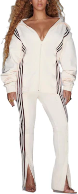 阿迪达斯Originals x IVY PARK条纹男女同款运动夹克奶油白 GK4901 Purchase 阿迪达斯Originals x IVY PARK条纹男女同款运动夹克奶油白 GK4901