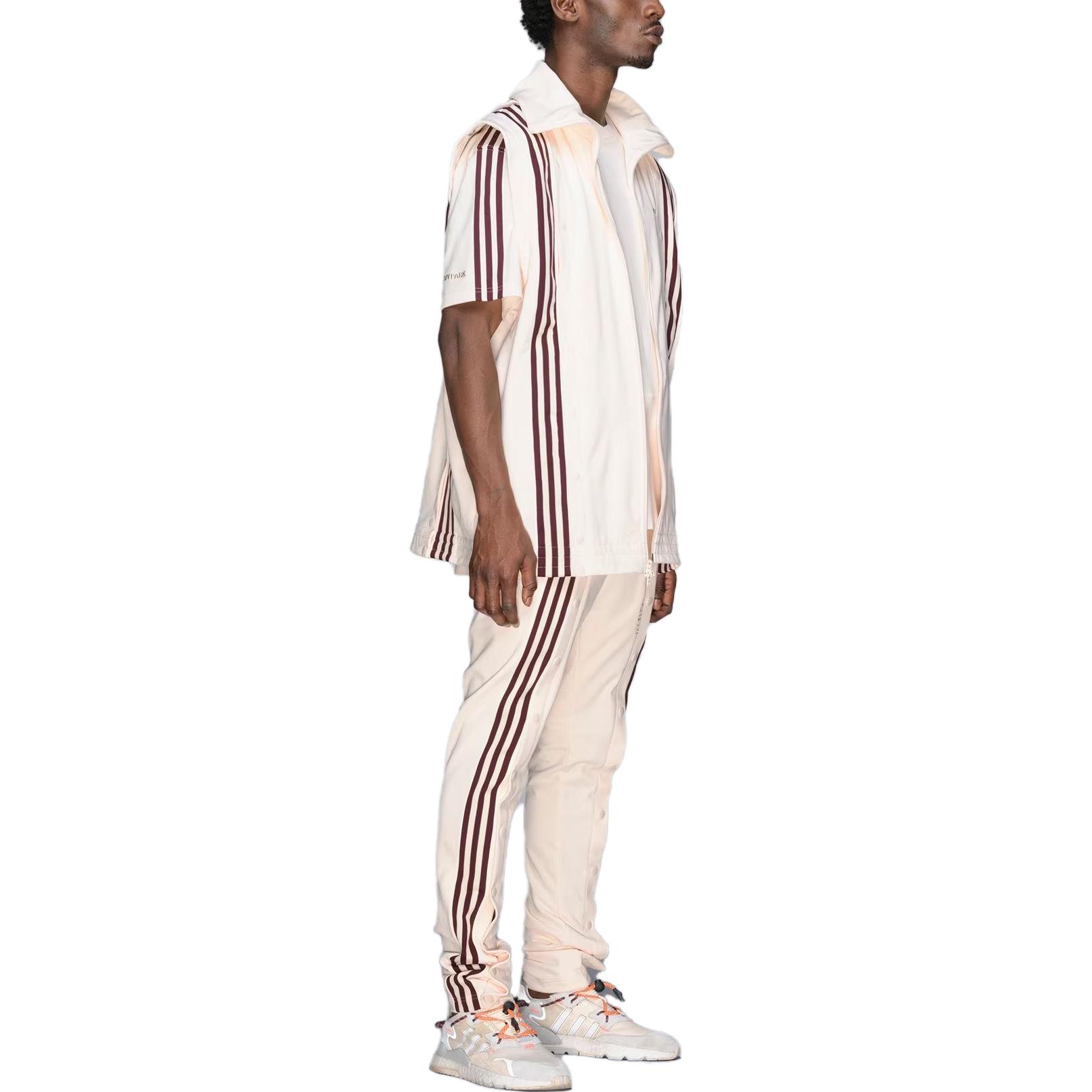 adidas Originals IVY PARK Striped Track Jacket Unisex Cream White GK4901 圖 8