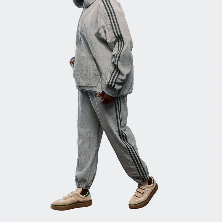 adidas Originals IVY PARK Unisex Pullover Hoodie Grey HG2520 圖 4