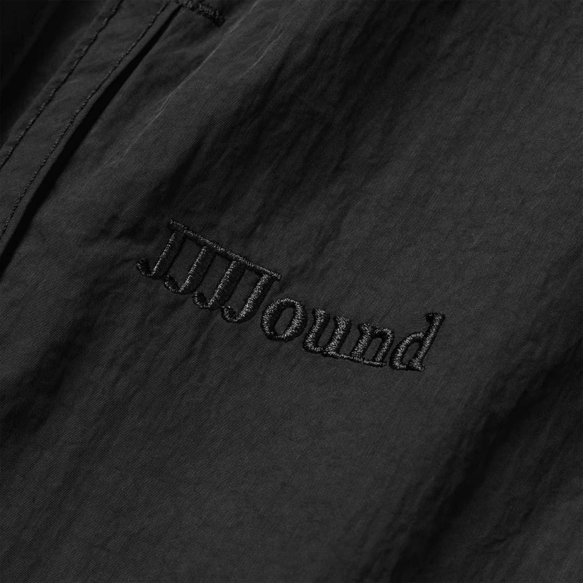 Details for adidas Originals x JJJJound SS24 黑色針織慢跑褲 休閒時尚剪裁 IV8087