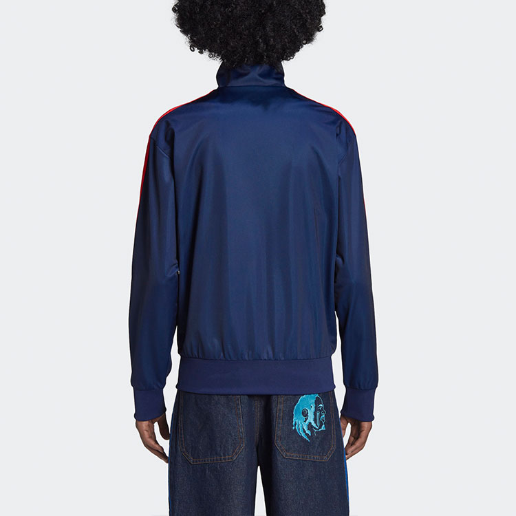 Purchase adidas Originals x Kerwin Frost 藍色卡通印花條紋運動外套 男款 H66305