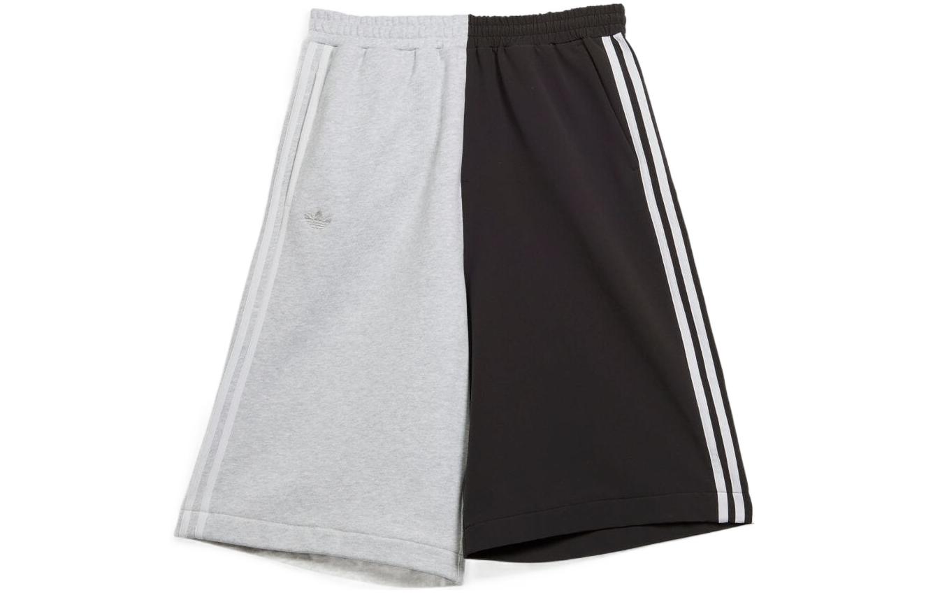adidas Originals x Kerwin Frost FW22  Colorblock Shorts Light Gray/Black. H59927