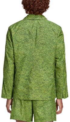 アディダス オリジナルス x ケルウィンフロスト グラスプリント ブレザージャケット グリーン。 HI5686 Details for アディダス オリジナルス x ケルウィンフロスト グラスプリント ブレザージャケット グリーン。 HI5686