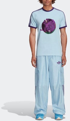adidas Originals x Kerwin Frost Retro Knit Track Pants Light Blue. H59894 Details for adidas Originals x Kerwin Frost Retro Knit Track Pants Light Blue. H59894