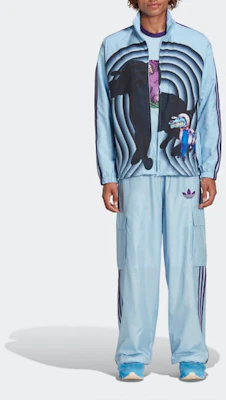 adidas Originals x Kerwin Frost Space Dog Print Retro Track Jacket Pink Blue Mens. H59928 Shop adidas Originals x Kerwin Frost Space Dog Print Retro Track Jacket Pink Blue Mens. H59928