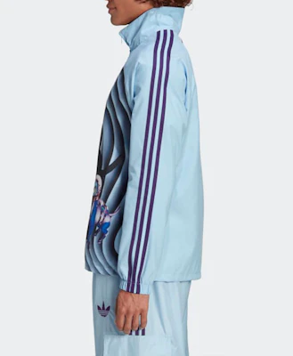 adidas Originals x Kerwin Frost Space Dog Print Retro Track Jacket Pink Blue Mens. H59928 Sizing adidas Originals x Kerwin Frost Space Dog Print Retro Track Jacket Pink Blue Mens. H59928