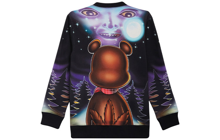 Lookbook adidas Originals x Kerwin Frost Baju Crewneck Cetak Tupai Pelbagai Warna. HG8776