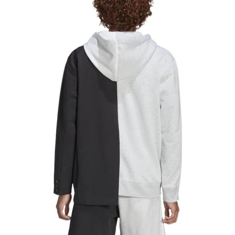 adidas Originals Kerwin Frost Two-Tone Hoodie Jacket Men’s Gray/Black秋 Collection HB7415 圖 4
