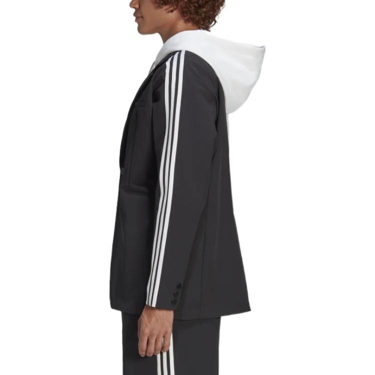 adidas Originals Kerwin Frost Two-Tone Hoodie Jacket Men’s Gray/Black秋 Collection HB7415 圖 6