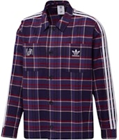 adidas Originals x KORN FW24 Logo Multi-Pocket Long Sleeve Shirt Purple/Black JG1334 adidas Originals x KORN FW24 Logo Multi-Pocket Long Sleeve Shirt Purple/Black JG1334