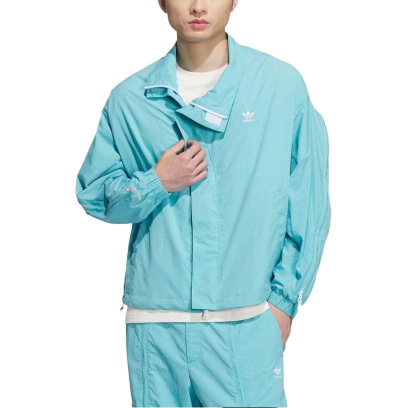 adidas Originals KR OP Collaboration Teal Full-Zip Jacket Long Sleeve IZ4919 圖 4