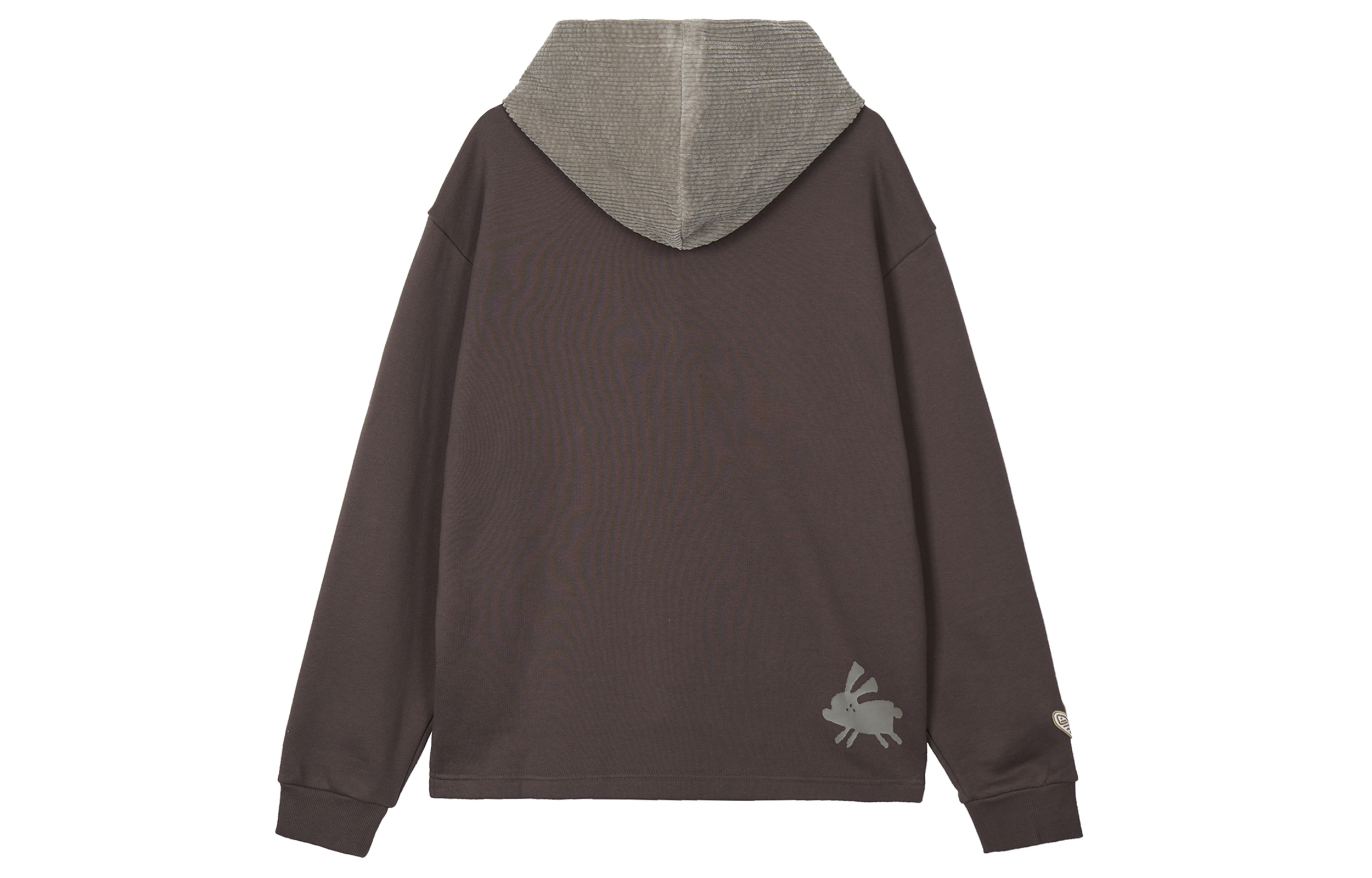 Lookbook adidas Originals x Melting Sadness Hoodie Coklat Unisex Logo Bordir Bunny Hole HY4187