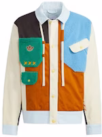 adidas Originals x Melting Sadness Colorblock Logo Jacket Unisex Collab Series. HC0346 adidas Originals x Melting Sadness Colorblock Logo Jacket Unisex Collab Series. HC0346