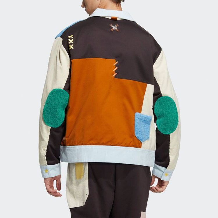 adidas Originals Melting Sadness Colorblock Logo Jacket Unisex Collab Series. HC0346 圖 6