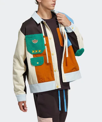 adidas Originals x Melting Sadness Colorblock Logo Jacket Unisex Collab Series. HC0346 Sizing adidas Originals x Melting Sadness Colorblock Logo Jacket Unisex Collab Series. HC0346