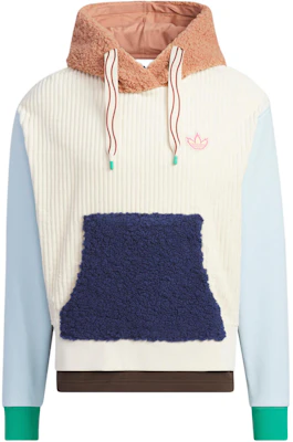 阿迪达斯Originals x Melting Sadness拼色连帽衫男女同款 - 米白色 HY7256 Buy 阿迪达斯Originals x Melting Sadness拼色连帽衫男女同款 - 米白色 HY7256