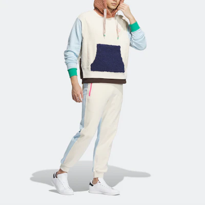 阿迪达斯Originals x Melting Sadness拼色连帽衫男女同款 - 米白色 HY7256 Purchase 阿迪达斯Originals x Melting Sadness拼色连帽衫男女同款 - 米白色 HY7256