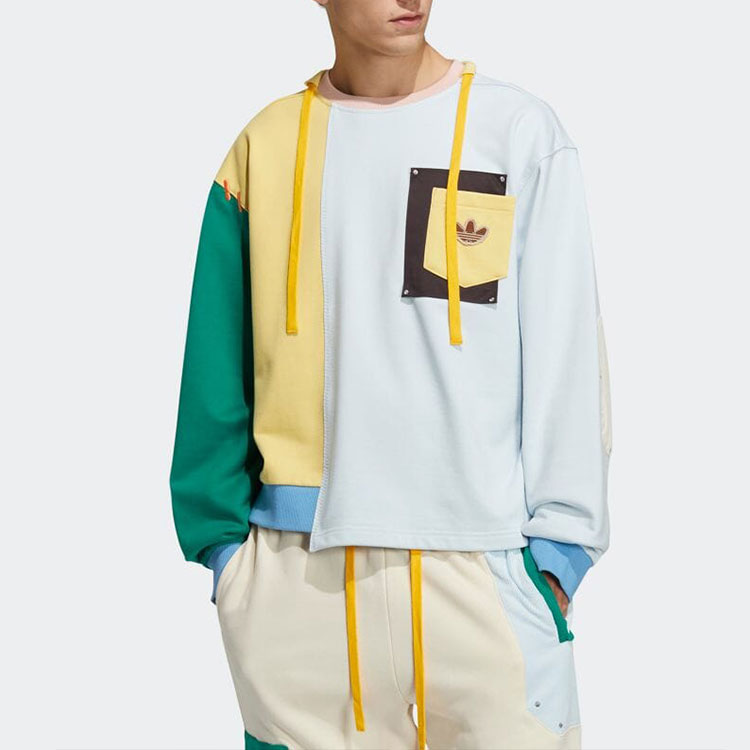 adidas Originals Melting Sadness Puppet Series Colorblock Retro Sweatshirt Unisex HC0348 圖 5