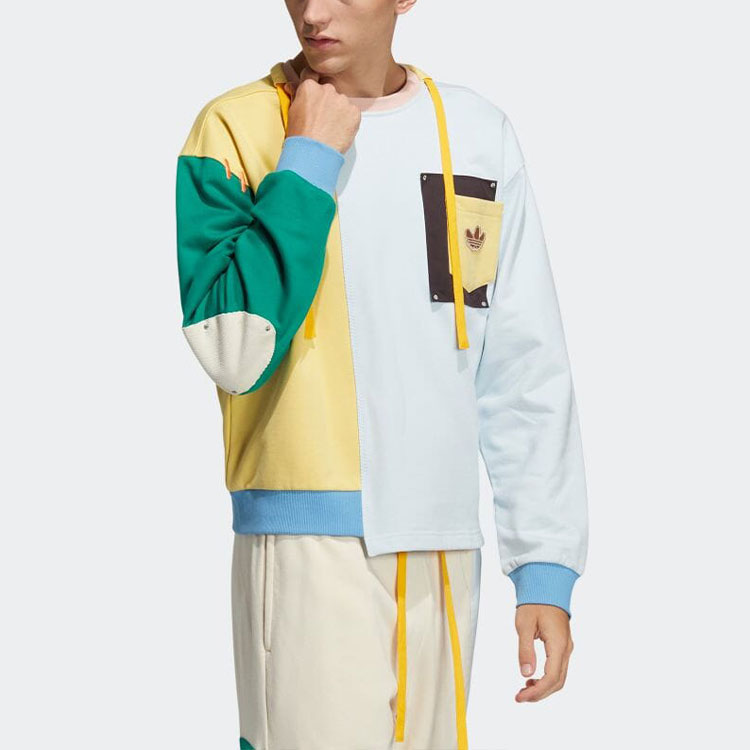 adidas Originals Melting Sadness Puppet Series Colorblock Retro Sweatshirt Unisex HC0348 圖 7