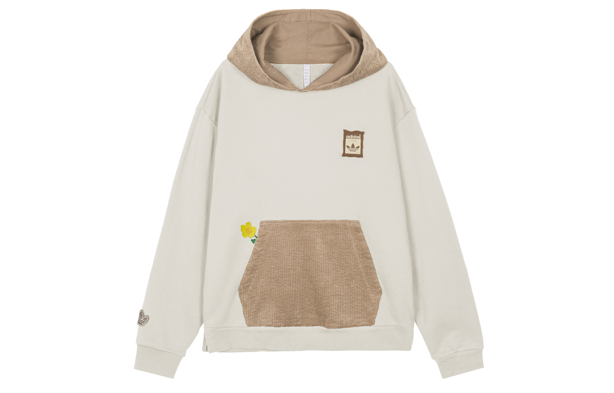 adidas Originals x Melting Sadness Rabbit Hole Hoodie Brown Unisex Couples Style HY4186