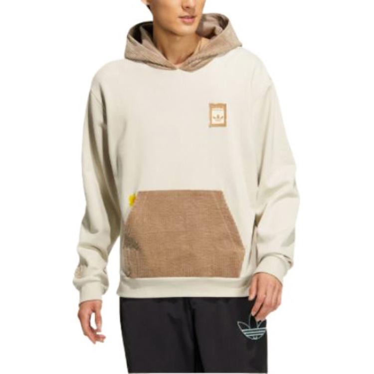 Shop 아디다스 오리지널스 x 멜팅 새드니스 래빗홀 후디 브라운 유니섹스 커플 스타일 HY4186