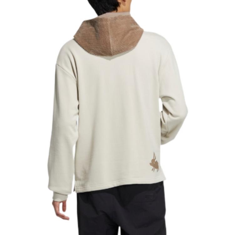 Purchase 아디다스 오리지널스 x 멜팅 새드니스 래빗홀 후디 브라운 유니섹스 커플 스타일 HY4186