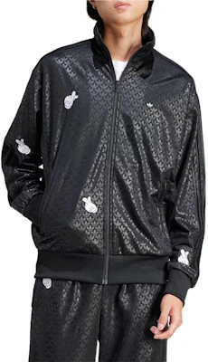 adidas Originals x Mickey Mouse Jaket Retro Hitam Pria Full-Print Logo IY2264 Lookbook adidas Originals x Mickey Mouse Jaket Retro Hitam Pria Full-Print Logo IY2264