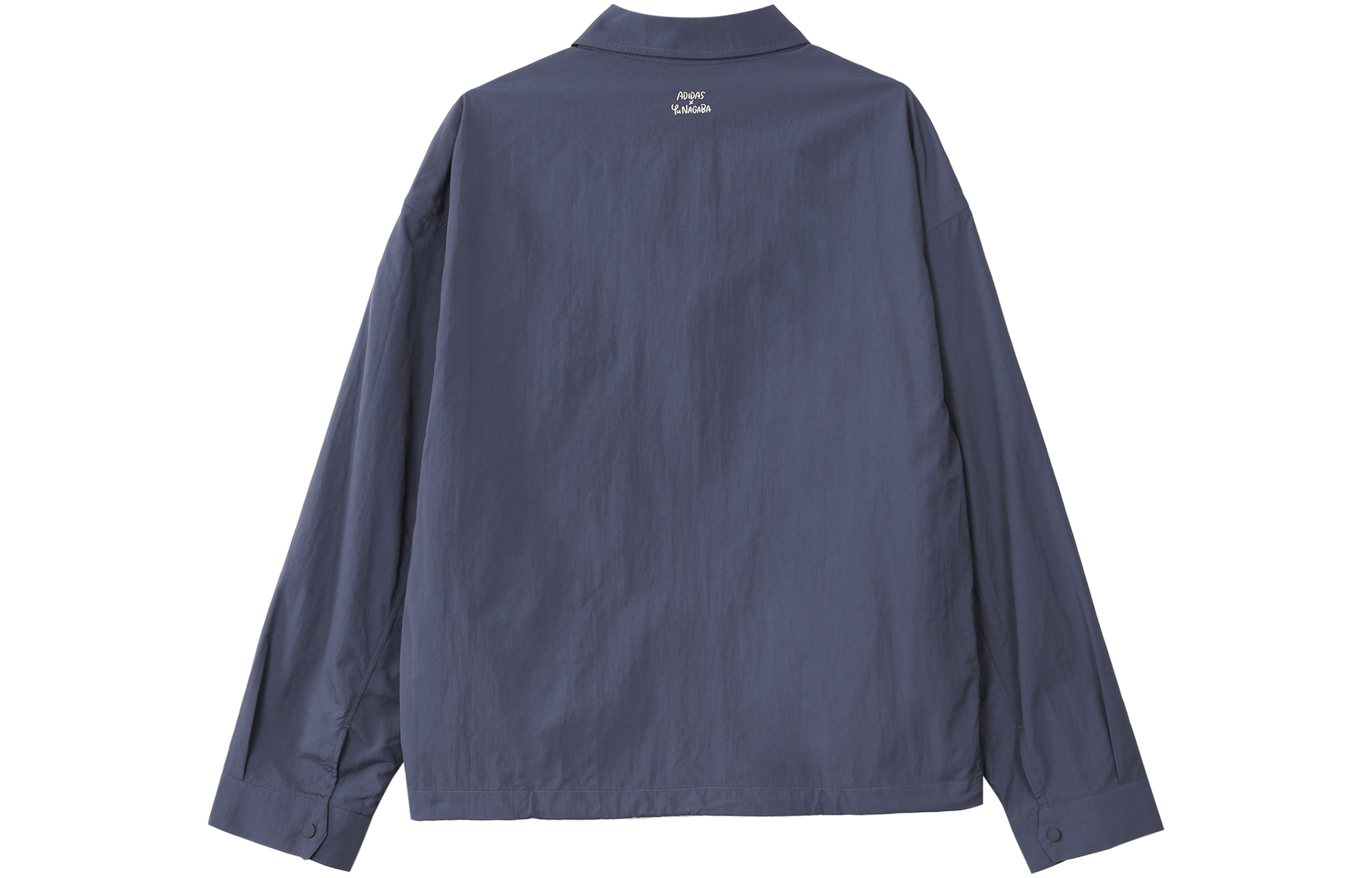 Lookbook adidas Originals x 長渕孝士海軍藍拉鍊外套附翻蓋口袋 IS0644