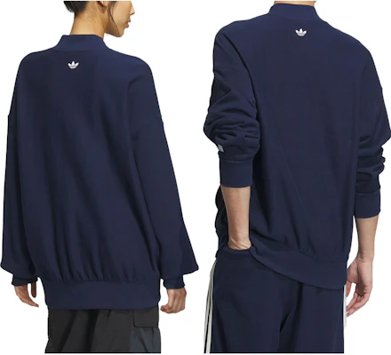 adidas Originals x Notitle Kolaborasi Baju Sweater Biru Unisex IN1089 Sizing adidas Originals x Notitle Kolaborasi Baju Sweater Biru Unisex IN1089