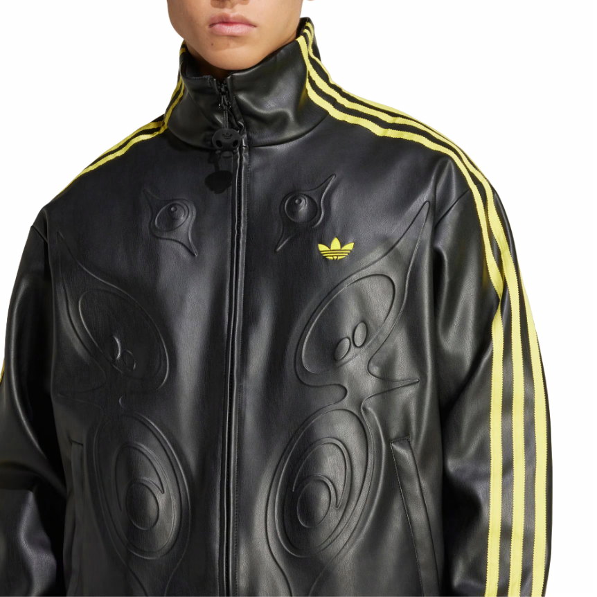 Details for 아디다스 오리지널스 x OFFGOD 콜라보 블랙 유니섹스 패션 재킷. KA2281