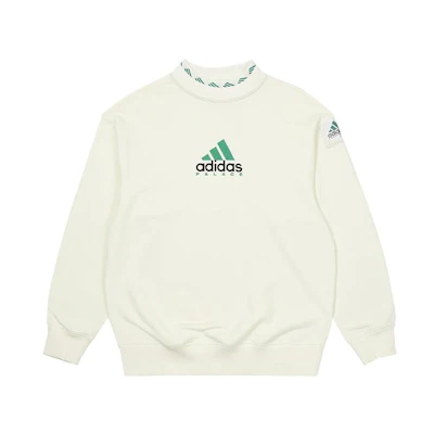 adidas Originals Palace FW22 Logo Embroidered Pullover Sweatshirt Off-White Unisex. HK2136