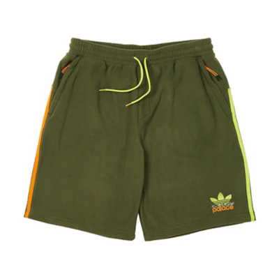 adidas Originals PALACE SS22 Striped Logo Green Shorts Collaboration HM9194