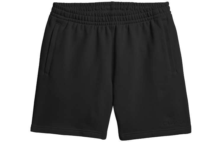 adidas Originals x Pharrell Williams Black Drawstring Athletic Shorts. GM1952