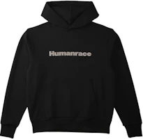adidas Originals x Pharrell Williams Black Foam Letter Hoodie Unisex Casualwear HG1812 adidas Originals x Pharrell Williams Black Foam Letter Hoodie Unisex Casualwear HG1812