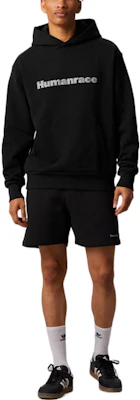 adidas Originals x Pharrell Williams Black Foam Letter Hoodie Unisex Casualwear HG1812 Shop adidas Originals x Pharrell Williams Black Foam Letter Hoodie Unisex Casualwear HG1812