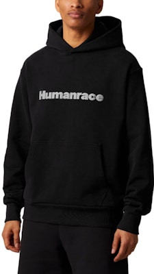 adidas Originals x Pharrell Williams Black Foam Letter Hoodie Unisex Casualwear HG1812 Purchase adidas Originals x Pharrell Williams Black Foam Letter Hoodie Unisex Casualwear HG1812