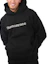 Cheap adidas Originals x Pharrell Williams Black Foam Letter Hoodie Unisex Casualwear HG1812