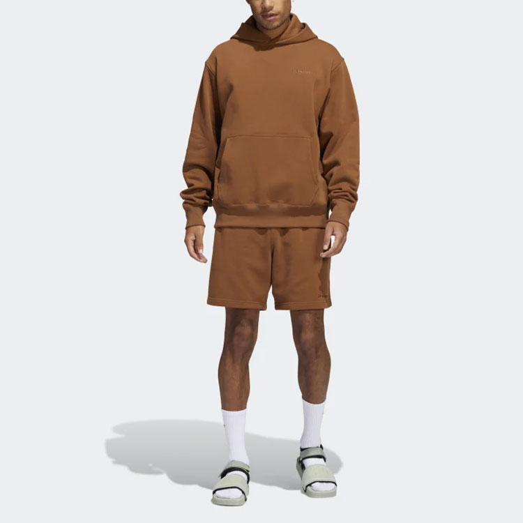 adidas Originals Pharrell Williams Brown Pullover Hoodie Unisex HF9904 圖 4