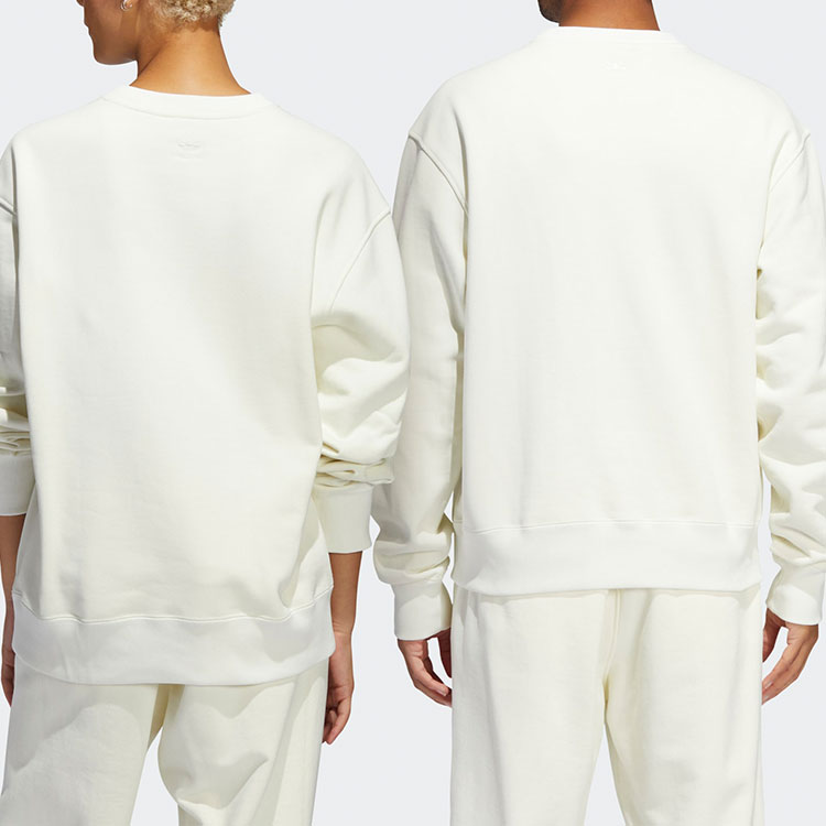 adidas Originals Pharrell Williams Crewneck Sweatshirt White Unisex HF9944 圖 5