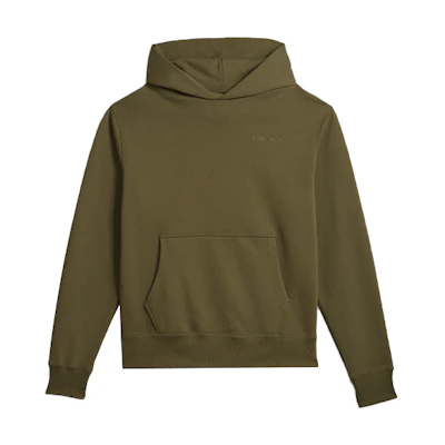 adidas Originals Pharrell Williams Olive Green Hoodie Unisex Casual Sweatshirt H58302