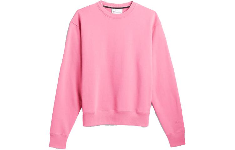 adidas Originals Pharrell Williams Pink Oversized Crewneck Sweatshirt Unisex HF9940