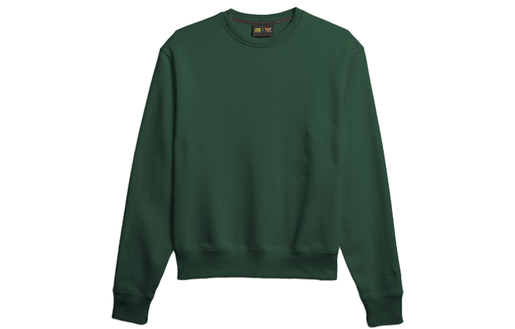 adidas Originals Pharrell Williams Pw Basics Crew Green Sweatshirt GM1970
