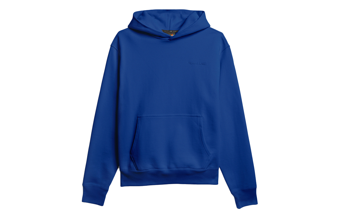 Order adidas Originals x Pharrell Williams PW Basics Hoodie Biru Unisex Bordir GM1942