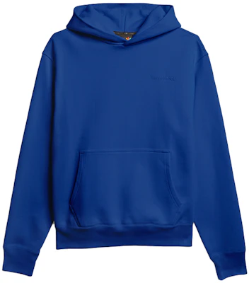 adidas Originals x Pharrell Williams PW Basics Hoodie Biru Unisex Bordir GM1942 Order adidas Originals x Pharrell Williams PW Basics Hoodie Biru Unisex Bordir GM1942