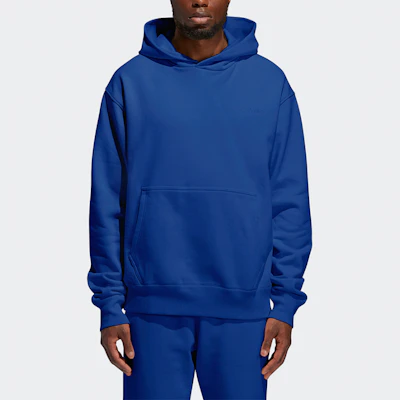 adidas Originals x Pharrell Williams PW Basics Hoodie Biru Unisex Bordir GM1942 Shop adidas Originals x Pharrell Williams PW Basics Hoodie Biru Unisex Bordir GM1942