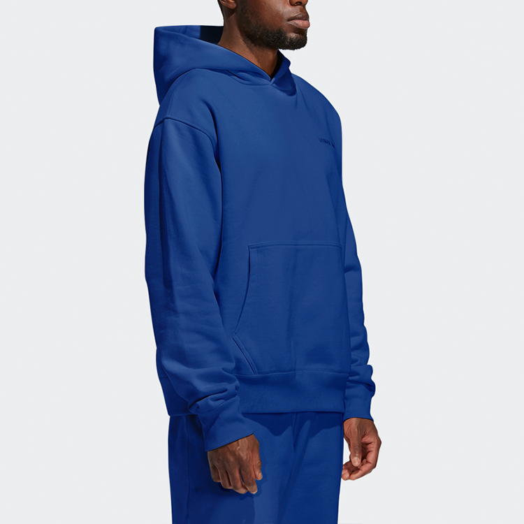 Details for adidas Originals x Pharrell Williams PW Basics Hoodie Biru Unisex Bordir GM1942