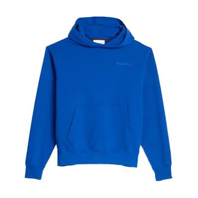 adidas Originals Pharrell Williams Solid Hoodie Unisex Blue HF9897