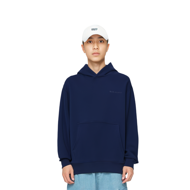 adidas Originals Pharrell Williams Unisex Hoodie Deep Blue Casual Sweatshirt H58301 圖 7