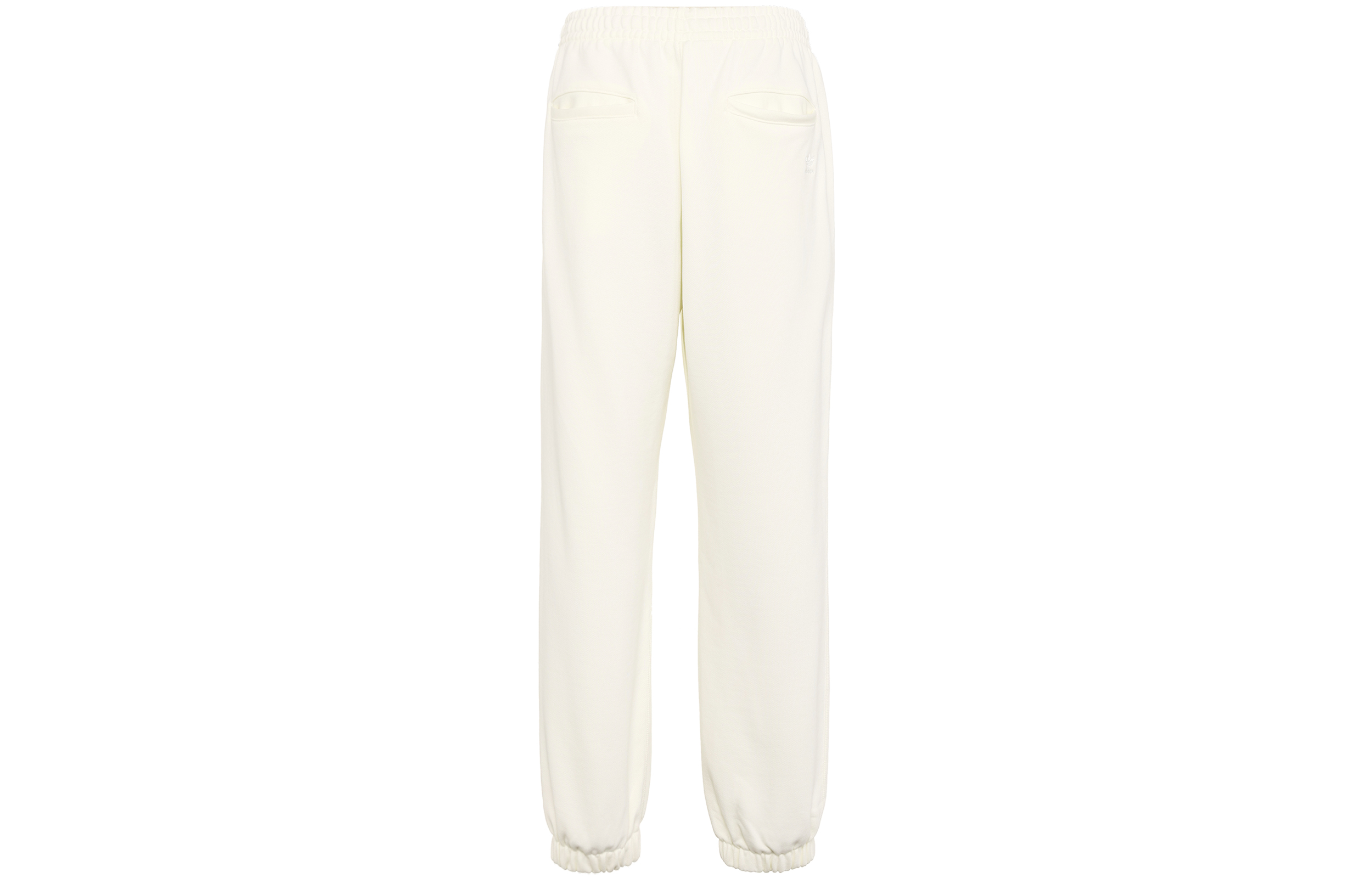 Shop adidas Originals x Pharrell Williams 白色運動休閒褲 男女寬鬆版型. HF9919