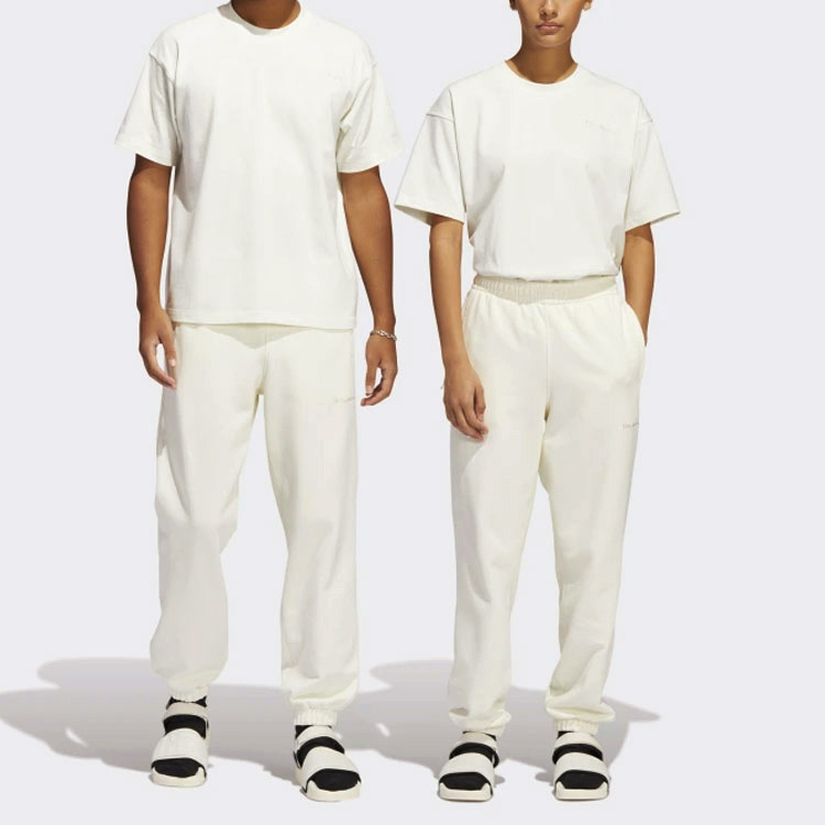 Purchase adidas Originals x Pharrell Williams 白色運動休閒褲 男女寬鬆版型. HF9919